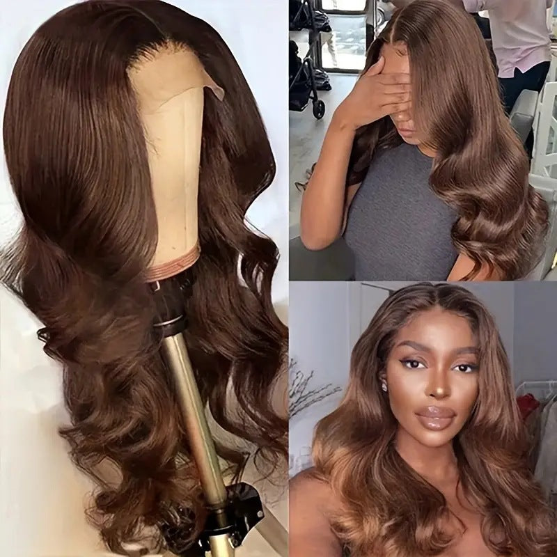 Long Wavy Front Lace Wig